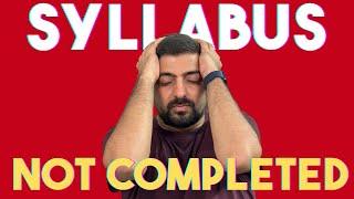 Syllabus Not Completed For May 23 | DO THIS | Neeraj Arora Motivation