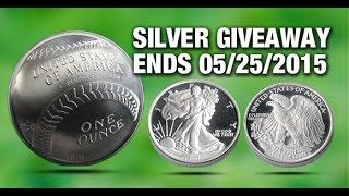 [ENDED] Silver Giveaway #8 - Hall of Fame Curved Silver Round & More Silver