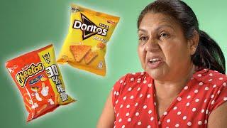 Mexican Moms Try Japanese Chips