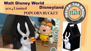 Walt Disney World Disneyland Nightmare Before Christmas ZERO Popcorn Bucket Review