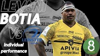 LEVANI BOTIA vs LEINSTER | Champions Cup Final 2022/23 | Individual Performance