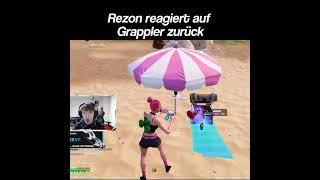 Rezon reagiert auf grappler zurück in Fortnite 