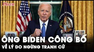 Bài phát biểu đặc biệt của Tổng thống Biden sau khi rút khỏi cuộc đua bầu cử Mỹ năm 2024