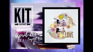 Scrapbooking Process Video: Love (Kit Conspiracy/Mixed Media Mayhem)