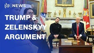 Full Trump and Zelensky argument in Oval Office