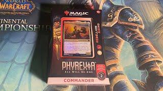 MtG Phyrexia All Will Be One Rebellion Rising Commander Deck!