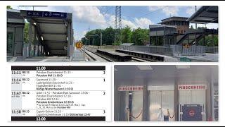 Ein Rundgang durch den Bahnhof Potsdam Pirschheide nach der Sanierung im Mai 2024