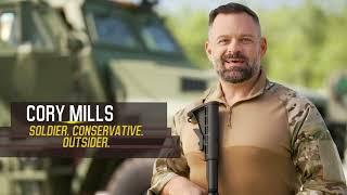 Cory Mills. Soldier. Conservative. Outsider.