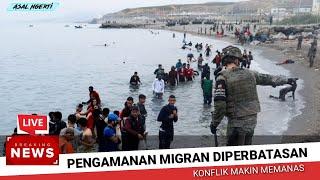 Spanyol, Maroko Bertikai Setelah 6.000 Migran Berenang Melewati Perbatasan  Asal Ngerti Konflik▶️