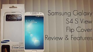 Samsung Galaxy S4 S View Flip Cover Review Features & Demo - PhoneRadar