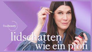 Perfektes Augen Make-up - ...wie ein Profi   [Teil 1]