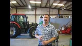 Servicing and operating a Mahindra Max tractor