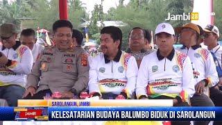 Ketua DPRD Sarolangun Dukung Pelestarian Budaya Balimbo Biduk