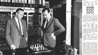 1956, the MANIAC I supercomputer in Los Alamos became the first computer to defeat a human in chess