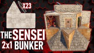 The SENSEI 2x1 BUNKER - Rust Base Design 2023