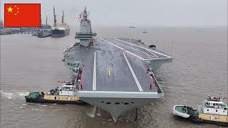 China's Type 003 Aircraft Carrier Fujian is Preparing for War - Progress Update