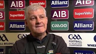 KEVIN MCSTAY EXTRA-SHOOK PLUS AFTER  MAYO V DERRY - 2024 FOOTBALL CHAMPIONSHIP