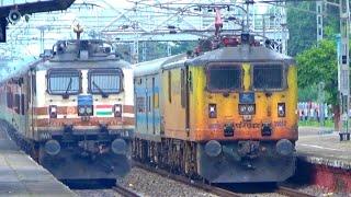  Dangerous 130 KMPH Fastest Trains Speeding at Burdwan Asansol Quadruple Route | Superfast Trains