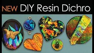 Resin Dichro Jewelry Tutorial -  little-windows.com