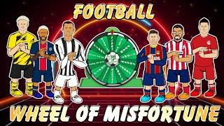 Football Wheel of Misfortune! Feat Ronaldo Messi Neymar Haaland Lewandowski +more (Frontmen 2.7)