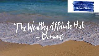 The Wealthy Affiliate Hub - Domains