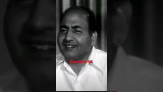 Mohammed Rafi Sahab Singing His First Song Live.