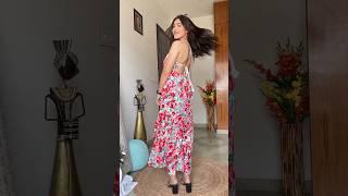 Midi/Maxi dresses haul from Myntra #shorts #youtubeshorts #myntra #myntrahaul #dress #summer #tryon