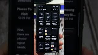 Samsung Galaxy S24 Ultra - Samsung Notes - Powerful Note Talking App