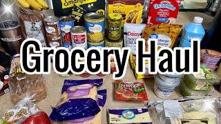 NEW  GROCERY HAUL SAMS | WALMART | TARGET | WINN-DIXIE | IN WITH JEN