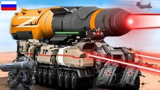 10 minutes ago! Russian super advanced laser tank destroys 4,500 NATO tanks in Ukraine - ARMA 3