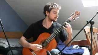 The Lord of the Rings - Concerning Hobbits on Classical Guitar