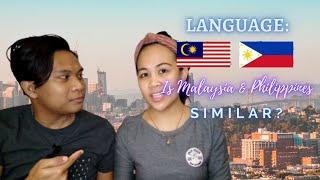 Is Malaysia and Philippine Language are similar? | Malaysian Filipino Couple