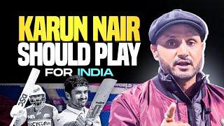 Champions Trophy 2025 : Karun Nair deserves to play for India | Team India| Squad