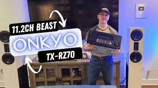 Onkyo TX-RZ70 11.2CH AV Receiver Unboxing Overview