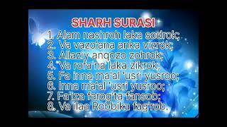 SHARH SURASI(33 marta)