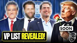  Trump’s TOP 3 Vice Presidential FINALISTS Just LEAKED! 'We Called It!' Biden White House in PANIC