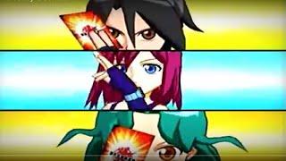 Bakugan Shun vs Jenny & Jewels