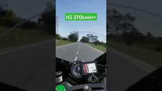 370kmh++ Kawasaki Ninja H2R 2021 TOP SPEED | RIDE 5