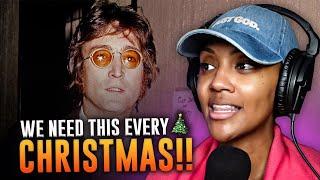 FIRST TIME REACTING TO | JOHN LENNON | "Happy Christmas " (War is Over)