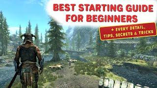 Best Starting Guide 2024 | Skyrim Anniversary Edition | Every Detail, Tips, Secrets, Tricks and MORE