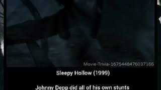 Sleepy Hollow 1999 - Johnny Depp did his own stunt