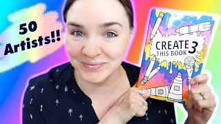 This Art Collab is HUGE!! Create This Book 3 is Going Around the World!