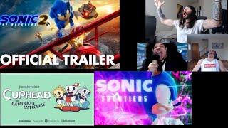 When Sonic Movie 2 Trailer, Cuphead Last Delicious Course Trailer and Sonic Frontiers Trailer