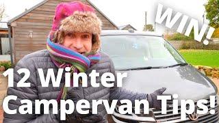 12 Winter Campervan Top Tips & *COMPETITION!*