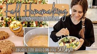 HEALTHY HOMEMAKING MOTIVATION :: {HOW I LOST 50lbs} YUMMY RECIPES FOR WEIGHTLOSS