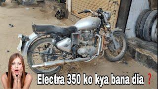 New Royal Enfield modifications |  OLD Electra 350 into classic 350 | ​@BulletTower