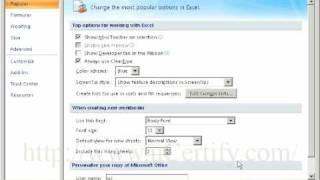 How to create a custom list of autofill in MS Excel 2007 -uCertify