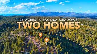 Perfect Two Cabin, 25 Acre Property in Pagosa Springs, CO!