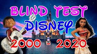 BLIND TEST DISNEY 2000-2020 (40 EXTRAITS)