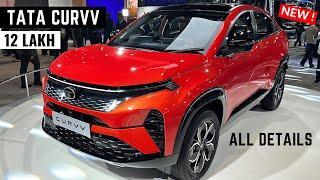 2024 Tata Curvv Premium SUV - Panoramic Sunroof, Features, Interiors | Tata CURVV 2024 Or Creta 2024